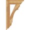 Ekena Millwork Olympic Traditional Rough Sawn Bracket, Western Red Cedar, 4"W x 18"D x 30"H BKT04X18X30OLY01RWR - alternate 4